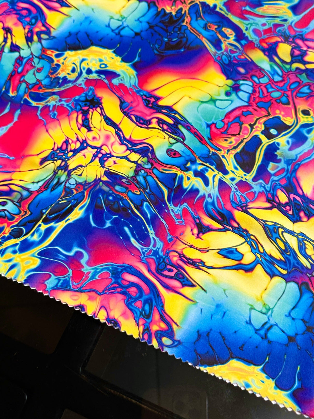 Printed Nylon Spandex Graffiti Print