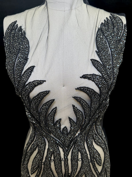 Rhinestone Bodice Applique
