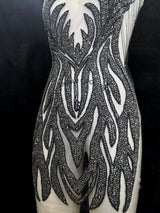 Rhinestone Bodice Applique