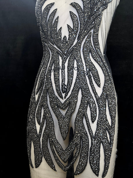 Rhinestone Bodice Applique