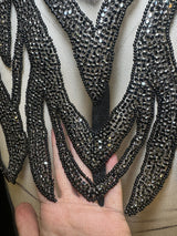 Rhinestone Bodice Applique