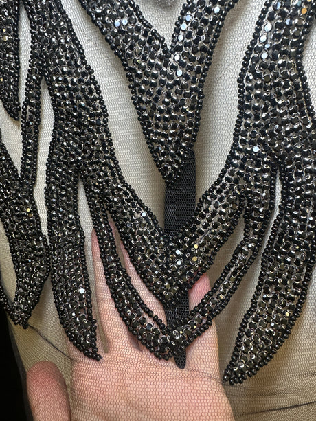 Rhinestone Bodice Applique