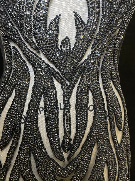 Rhinestone Bodice Applique