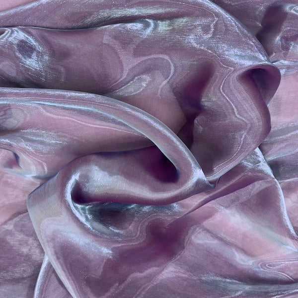 Reflective Faux Silk Chiffon Fabric