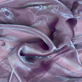 Reflective Faux Silk Chiffon Fabric