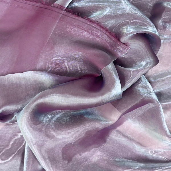 Reflective Faux Silk Chiffon Fabric