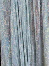 Stretch Striped Sequin Mesh