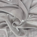 Crystalized Reflective Liquid Faux Silk Chiffon Fabric - 100 Percent Polyester, Semi-Sheer, 59/60" Width (1 Yard)
