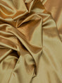 Gold Stretch Charmeuse Polyester Spandex Fabric - Gold, 59" Wide (1 Yard)