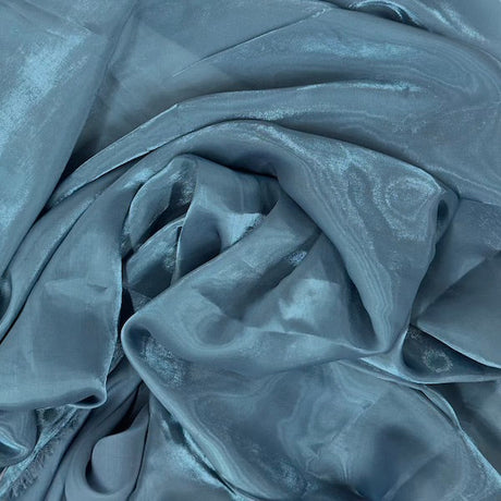 Reflective Faux Silk Chiffon Fabric