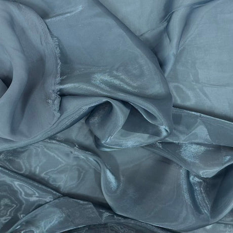 Reflective Faux Silk Chiffon Fabric