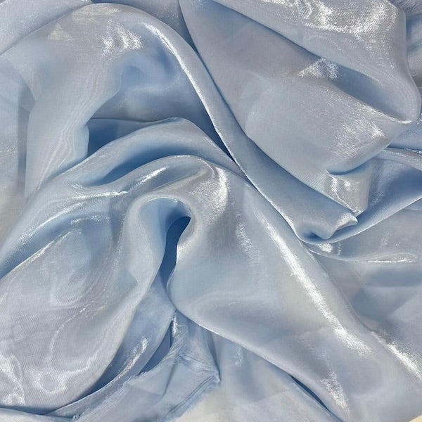 Reflective Faux Silk Chiffon Fabric