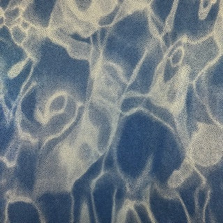 Polyester Spandex Fabric Sea Wave Hologram 4-Way Stretch