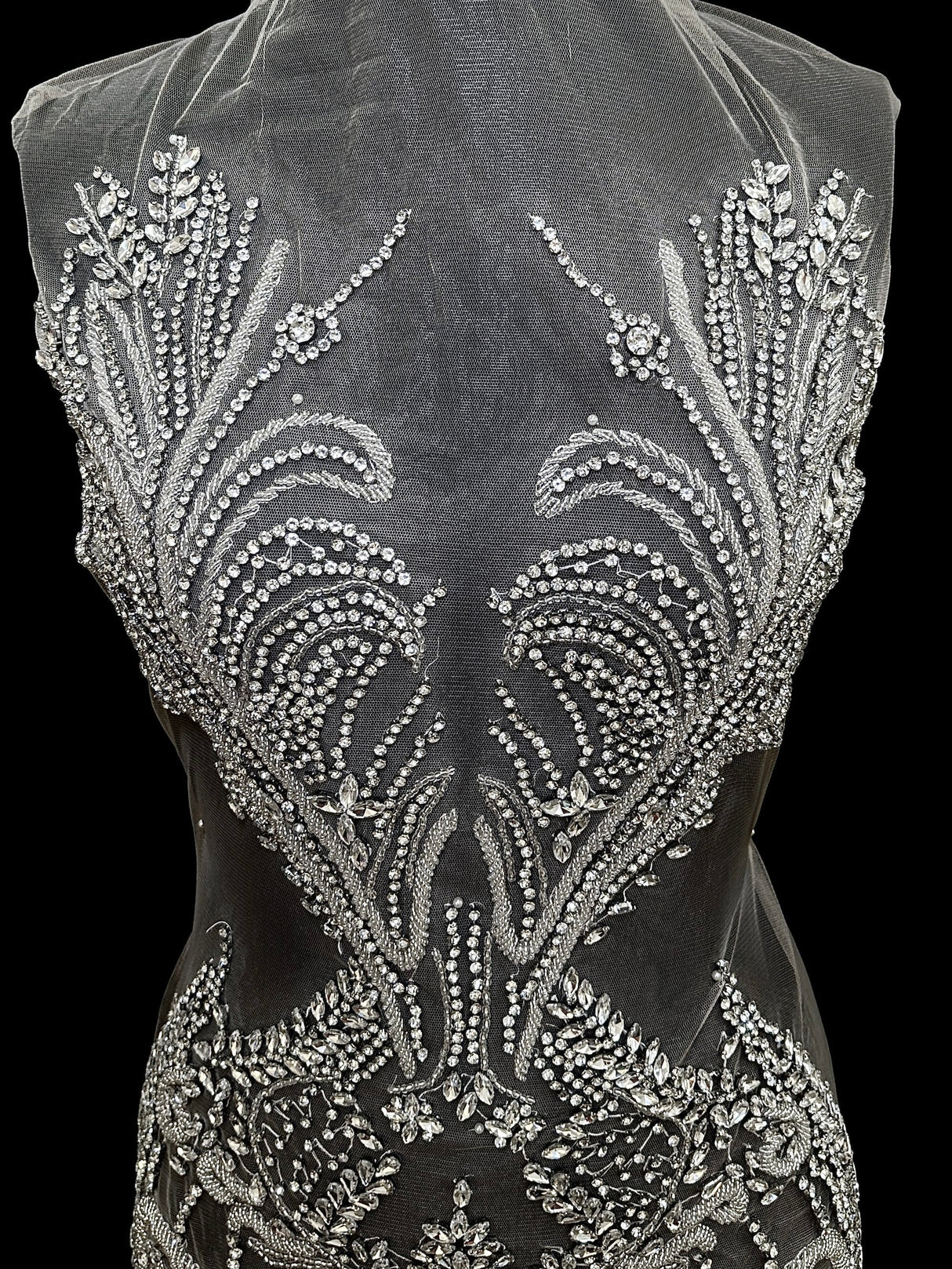 Rhinestone Bodice Applique