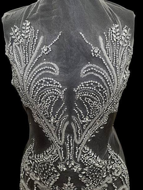 Rhinestone Bodice Applique