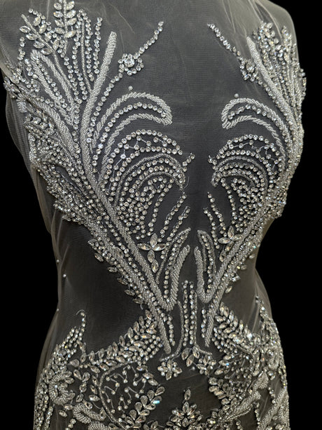 Rhinestone Bodice Applique