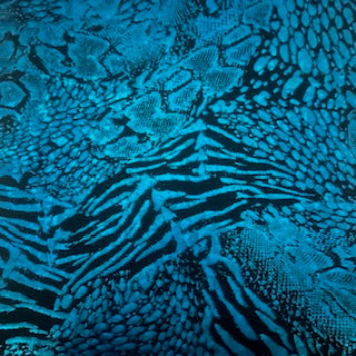 Nylon Spandex Animal Hologram Foil Fabric 60"