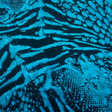 Nylon Spandex Animal Hologram Foil Fabric 60"