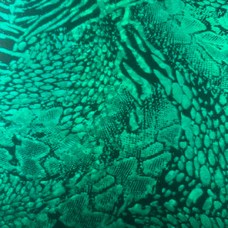 Nylon Spandex Animal Hologram Foil Fabric 60"