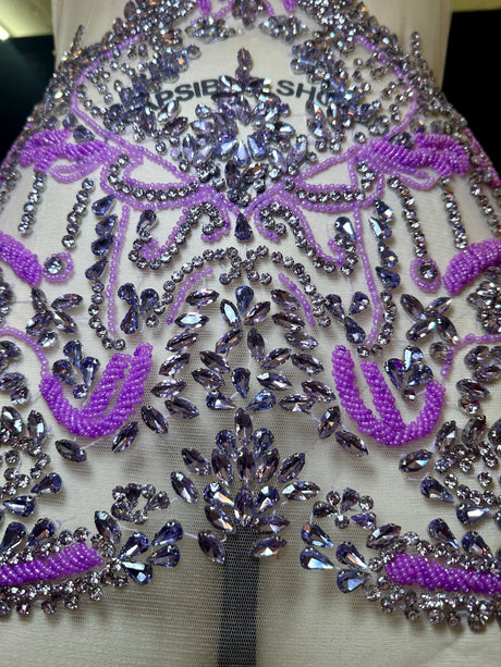 Rhinestone Bodice Applique