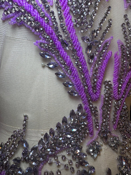 Rhinestone Bodice Applique