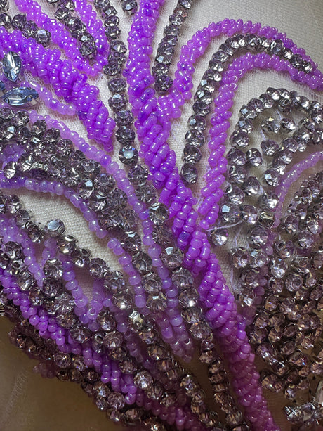Rhinestone Bodice Applique