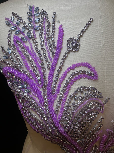 Rhinestone Bodice Applique