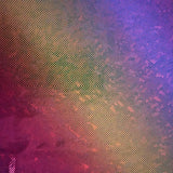 Hologram Spandex Fabric Fantasia Shattered Foil 60"