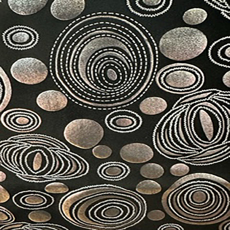 Nylon Spandex Galaxy Foiled Fabric 60"