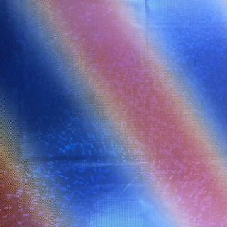 Hologram Spandex Fabric Fantasia Shattered Foil 60"