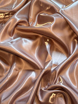 Liquid Bridal Satin Rusty Rose