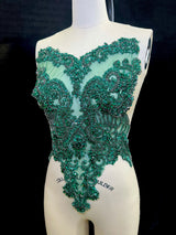 Rhinestone Bodice Applique