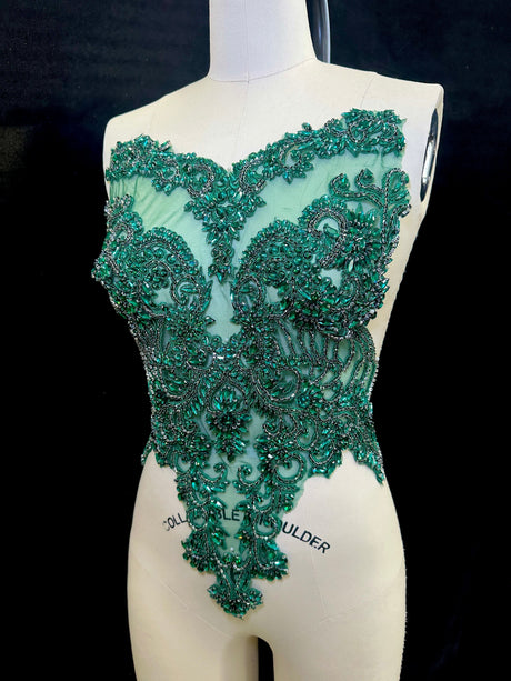 Rhinestone Bodice Applique