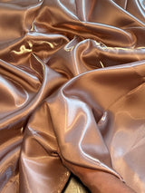 Liquid Bridal Satin Rusty Rose
