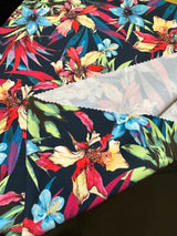 Printed Nylon Spandex Floral Print