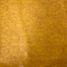 Western Floral PU Faux Leather Vinyl Fabric - Western Floral Pattern, 56" Width (1 Yard)