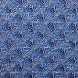 Poly-Cotton Fabric Traditional Polynesian Tattoo Triangle Formation Design