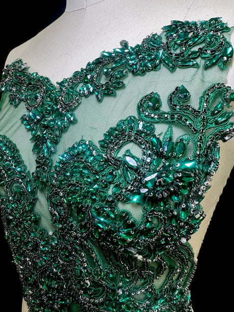 Rhinestone Bodice Applique
