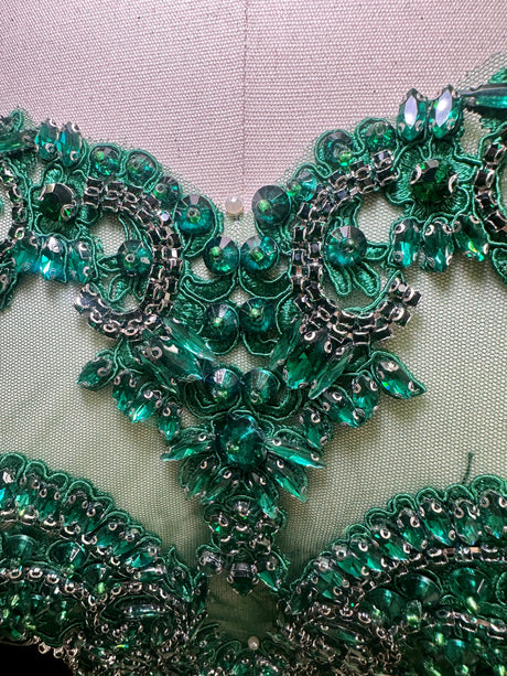 Rhinestone Bodice Applique