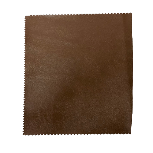 Faux Leather Apparel Fabric with Suede Backing