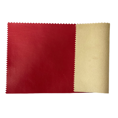 Lambskin Stretch Faux Leather Fabric - Black, Matte, 55" Width (1 Yard)
