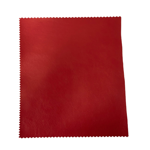 Lambskin Stretch Faux Leather Fabric - Black, Matte, 55" Width (1 Yard)