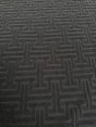 Stretch Jersey Knit Black Textured Geometric
