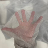 Metallic Foil Dotted Mesh Fabric