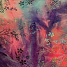 Stretch Polyester Spandex Tie-Dye Velvet Fabric 60"