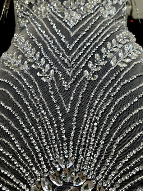Rhinestone Bodice Applique