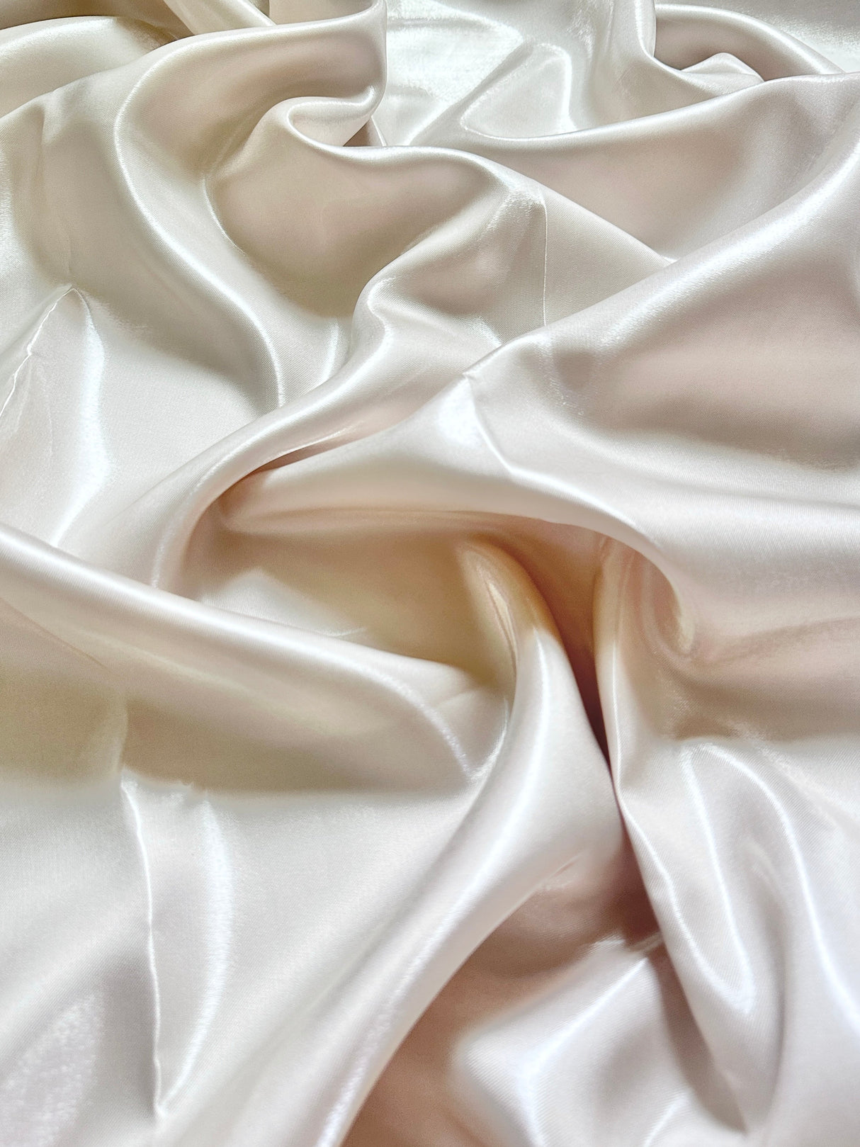 Liquid Bridal Satin Tapioca