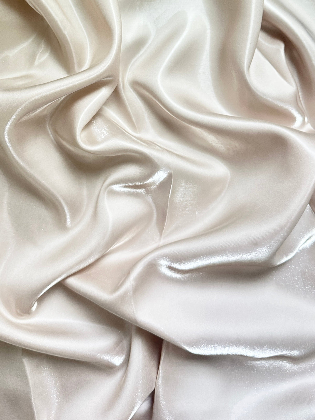 Liquid Bridal Satin Tapioca