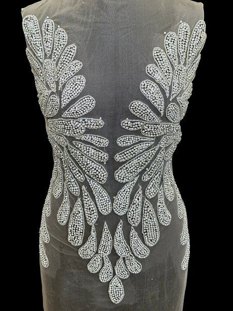 Rhinestone Bodice Applique