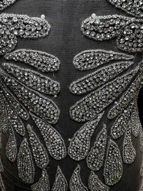 Rhinestone Bodice Applique